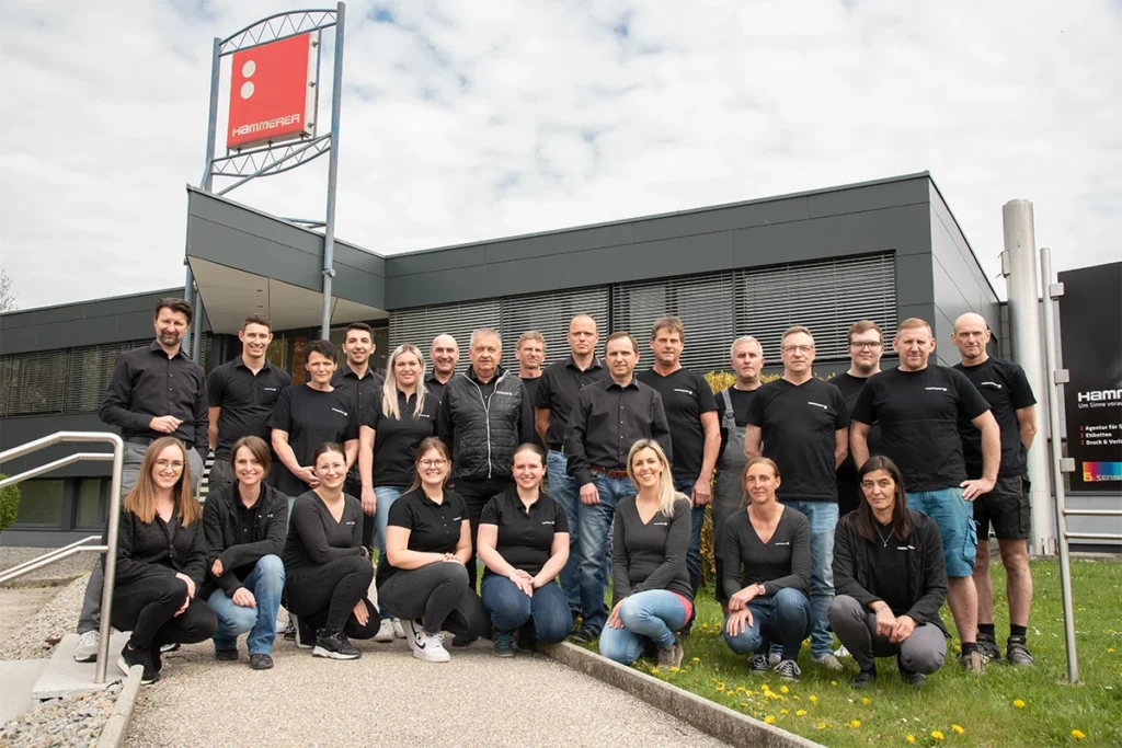 Werbeagentur Hammerer Teamfoto